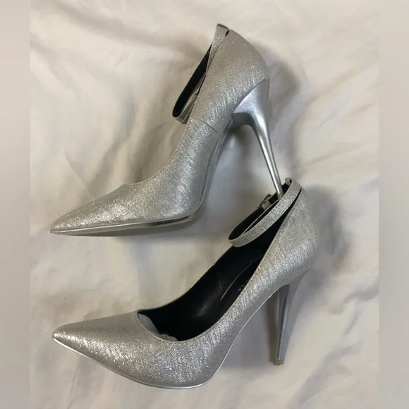 Shoe Republic high heel glitter pumps size: 8.5 - Picture 7 of 9